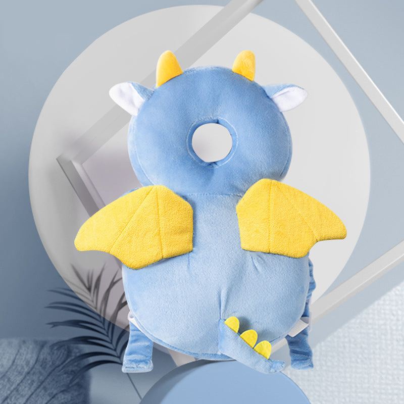 Baby head protector blue dragon