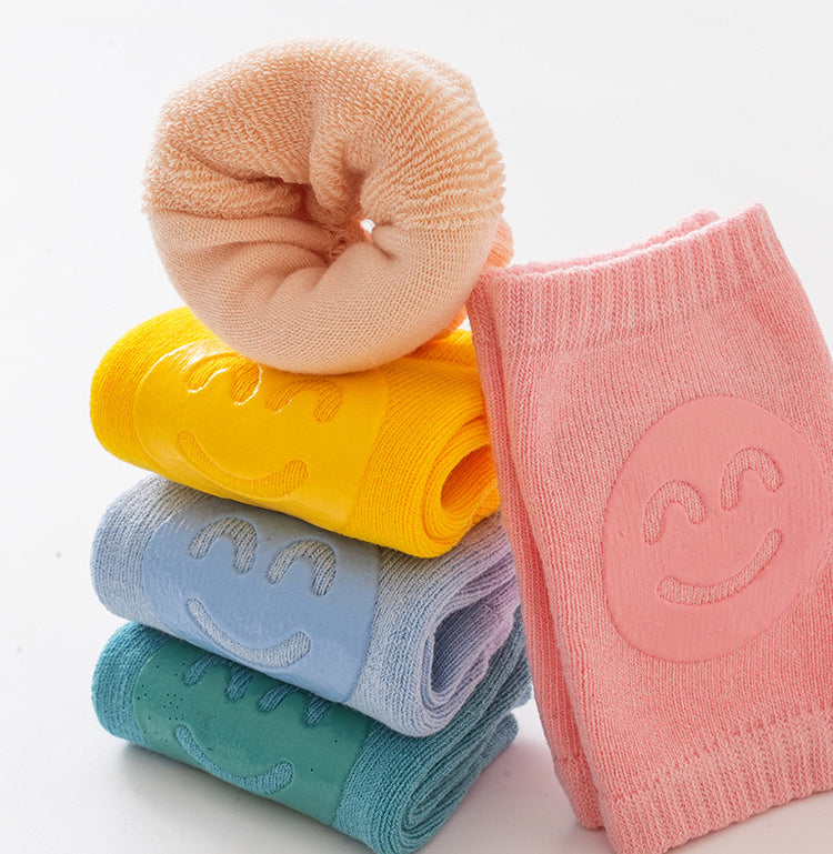 Baby knee pads stacked