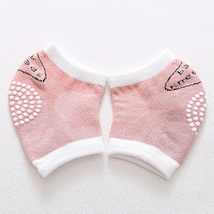 Light pink baby knee pads