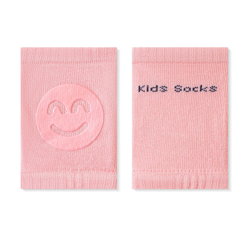 Pink baby knee pads