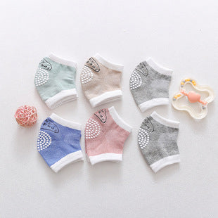 Setup of baby knee pads
