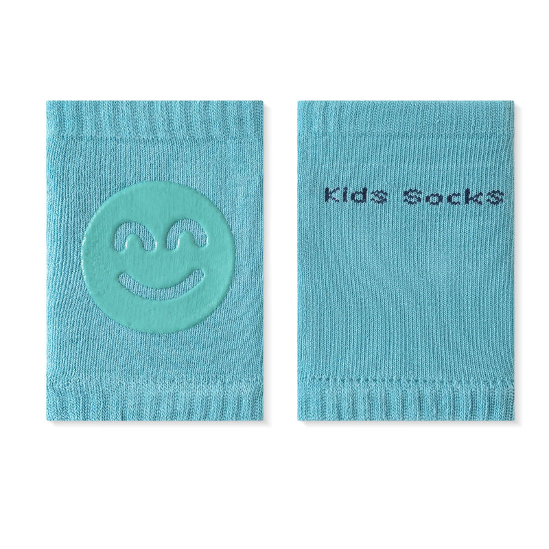 Turquoise baby knee pads